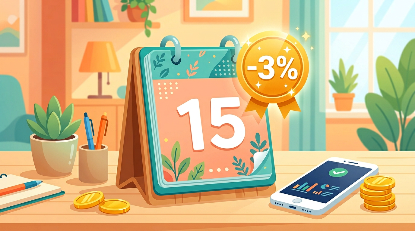 Reducere 3% la plata impozitului pe chirie